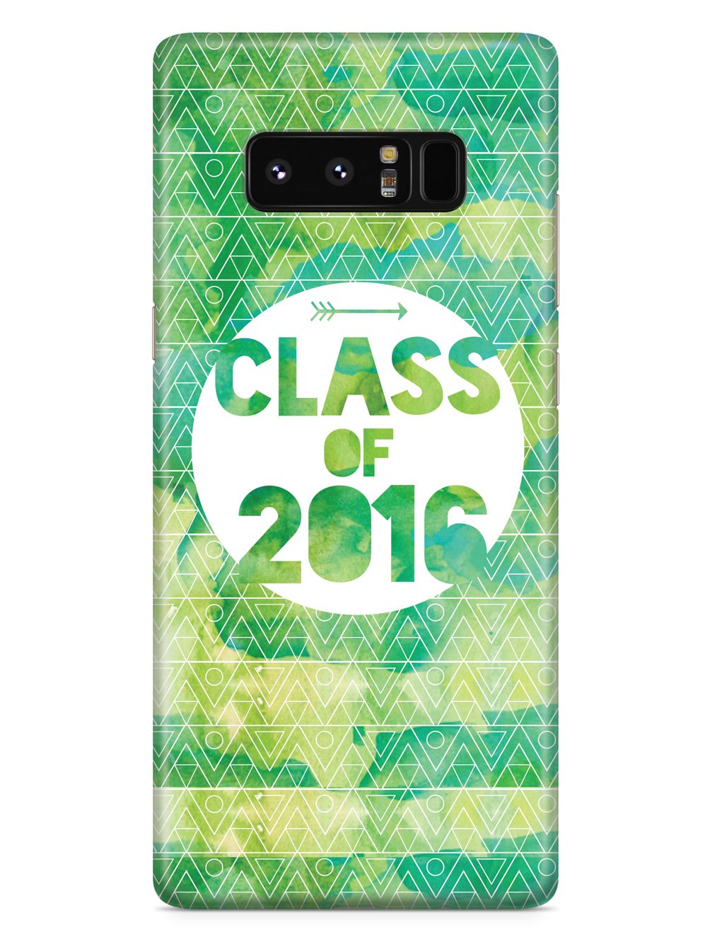 Class of 2016 - Green Watercolor Case