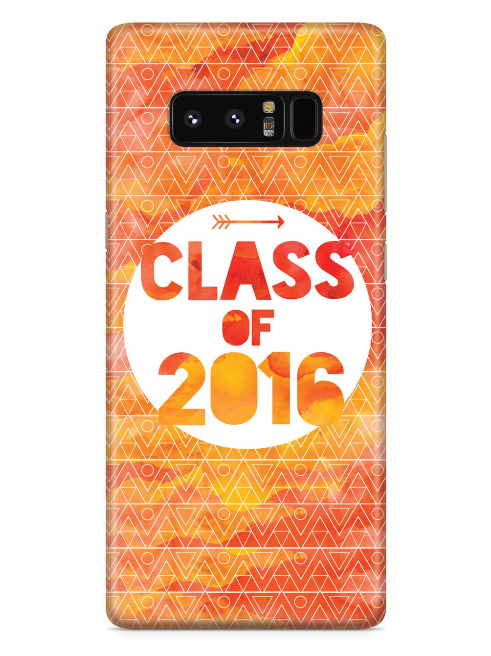 Class of 2016 - Orange Watercolor Case