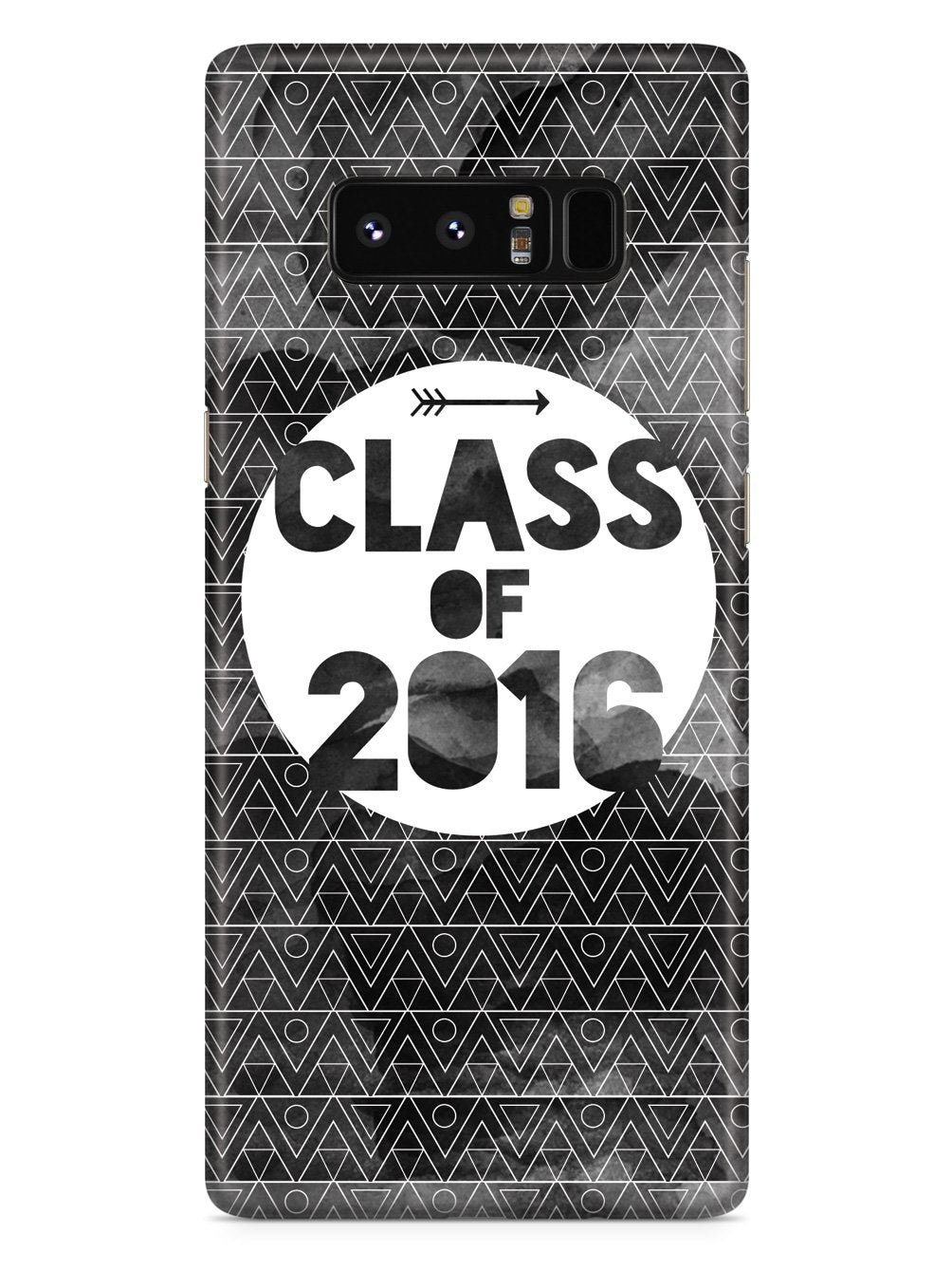 Class of 2016 - Black Watercolor Case