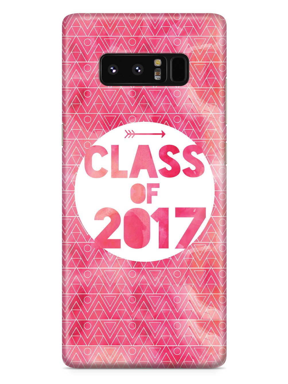 Class of 2017 - Pink Watercolor Case