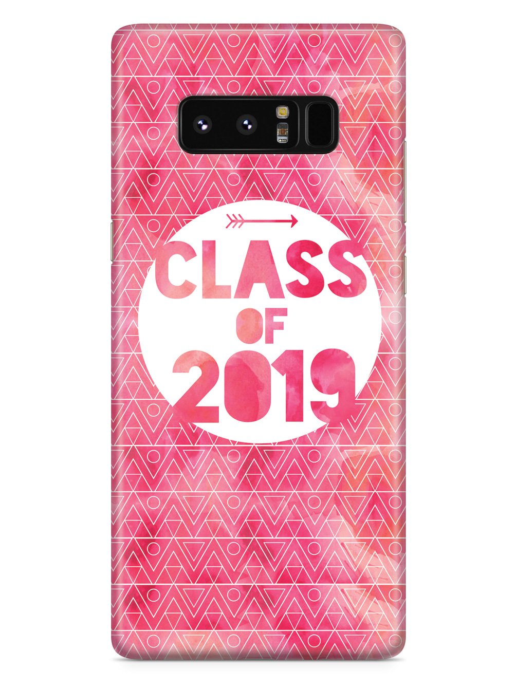 Class of 2019 - Pink Watercolor Case