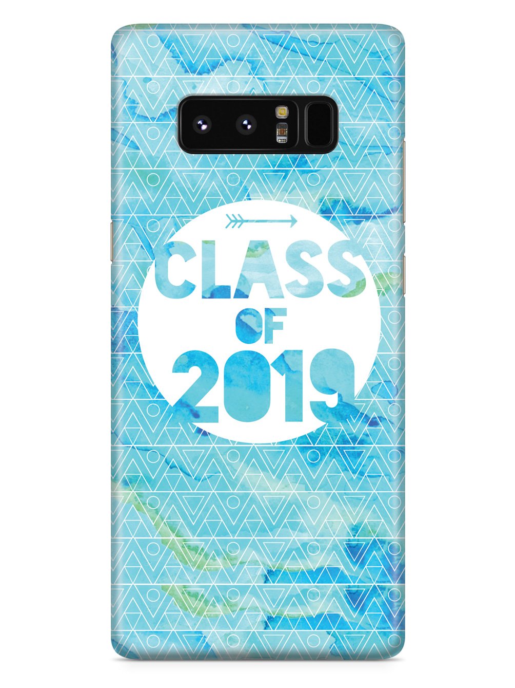 Class of 2019 - Blue Watercolor Case