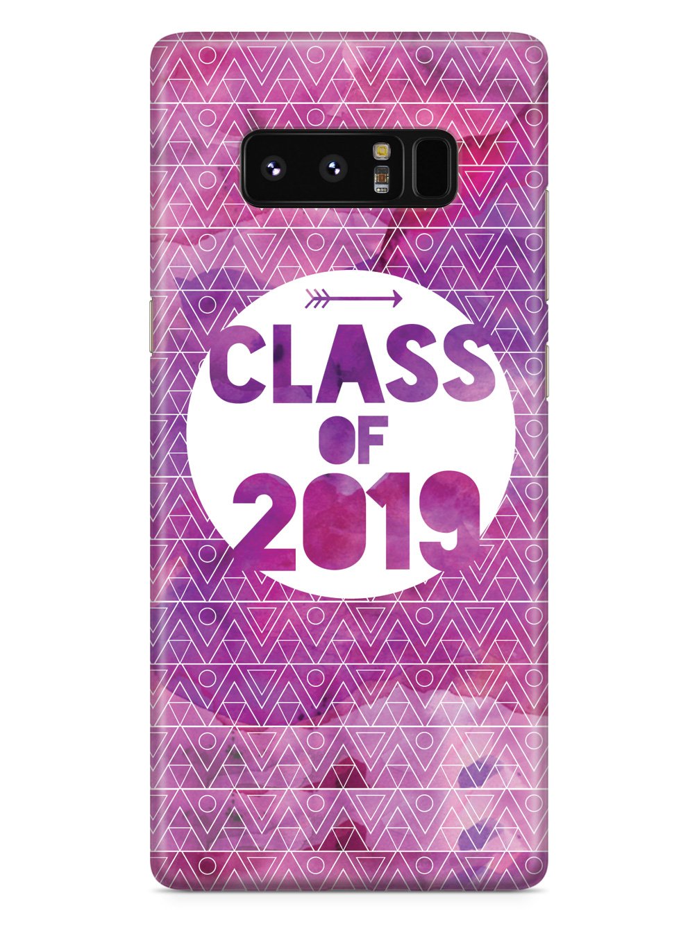 Class of 2019 - Purple Watercolor Case