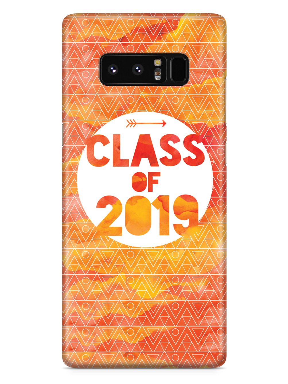 Class of 2019 - Orange Watercolor Case