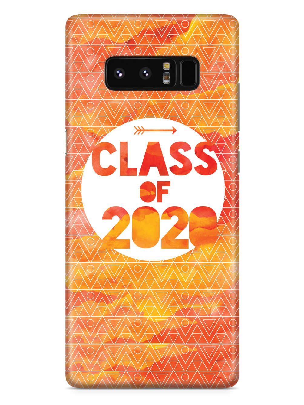 Class of 2020 - Orange Watercolor Case