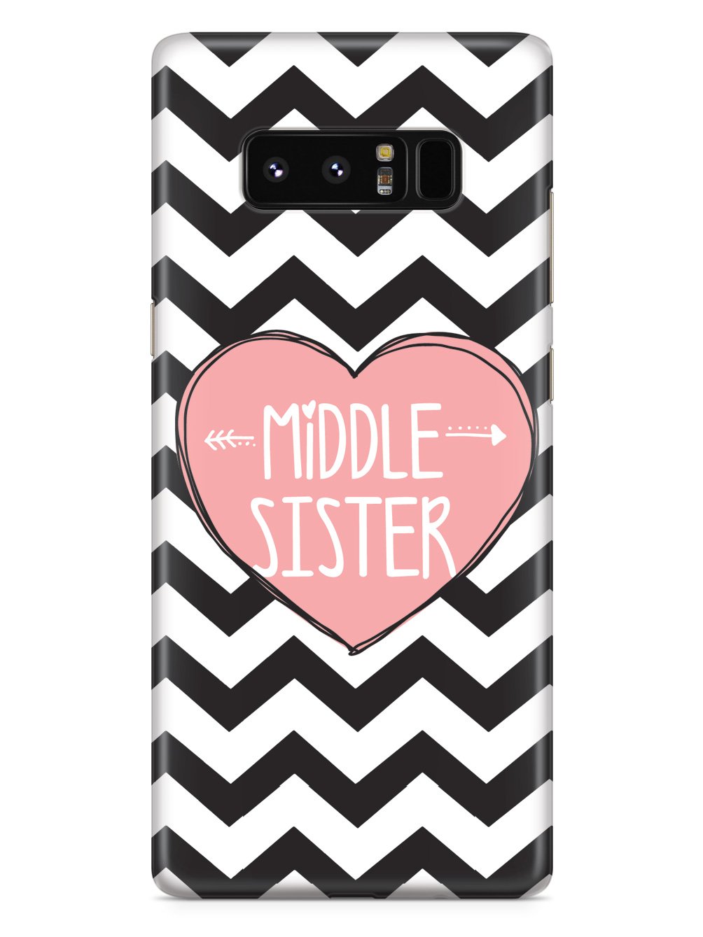 Sisterly Love - Middle Sister - Chevron Case