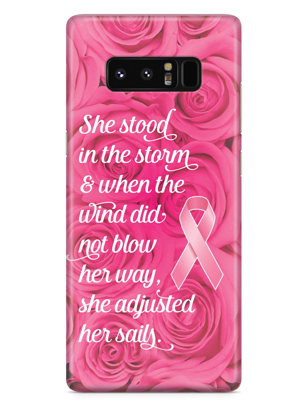 She Stood In The Storm - Breast Cancer Awareness Case