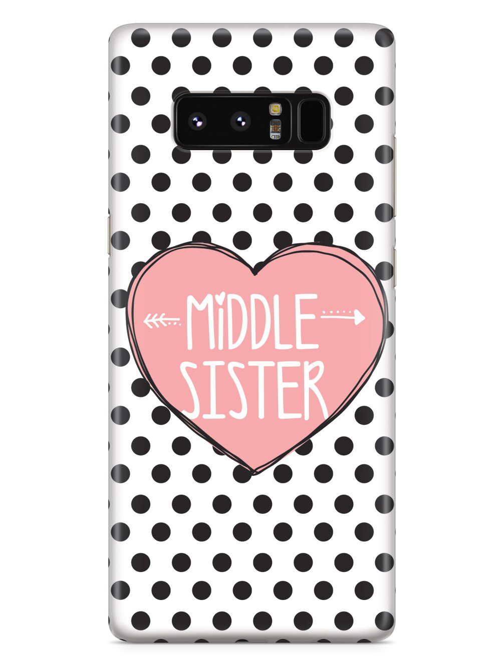 Sisterly Love - Middle Sister - Polka Dots Case