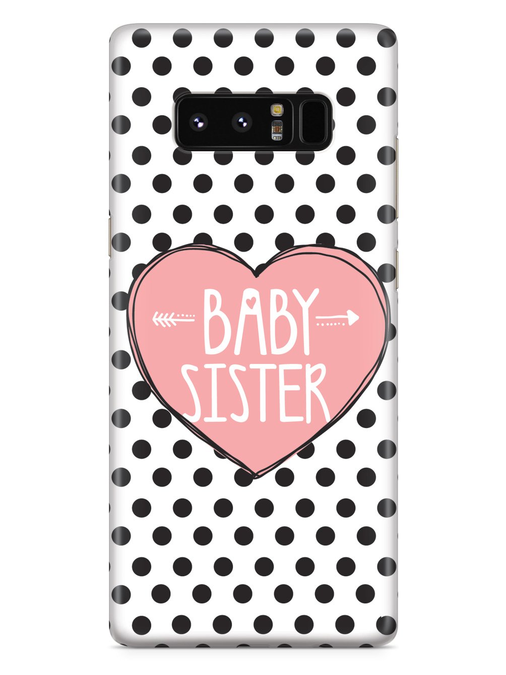 Sisterly Love - Baby Sister - Polka Dots Case