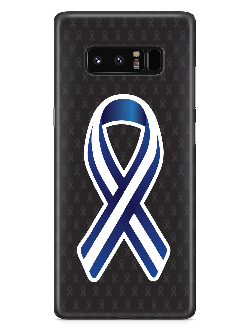 ALS Awareness Ribbon - Black Case