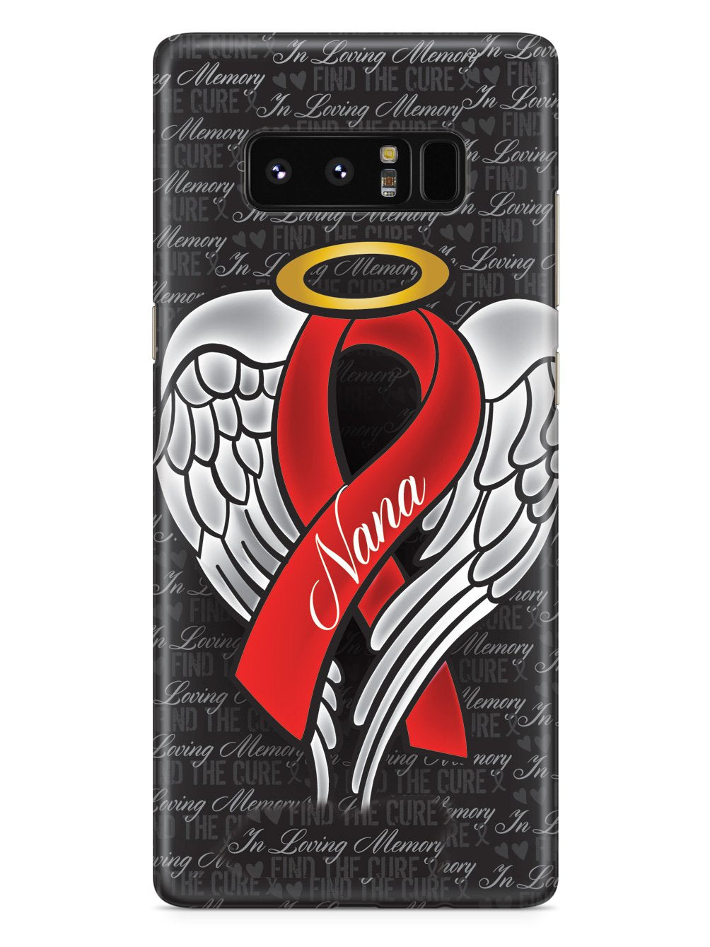 In Loving Memory of My Nana - Red Ribbon Case