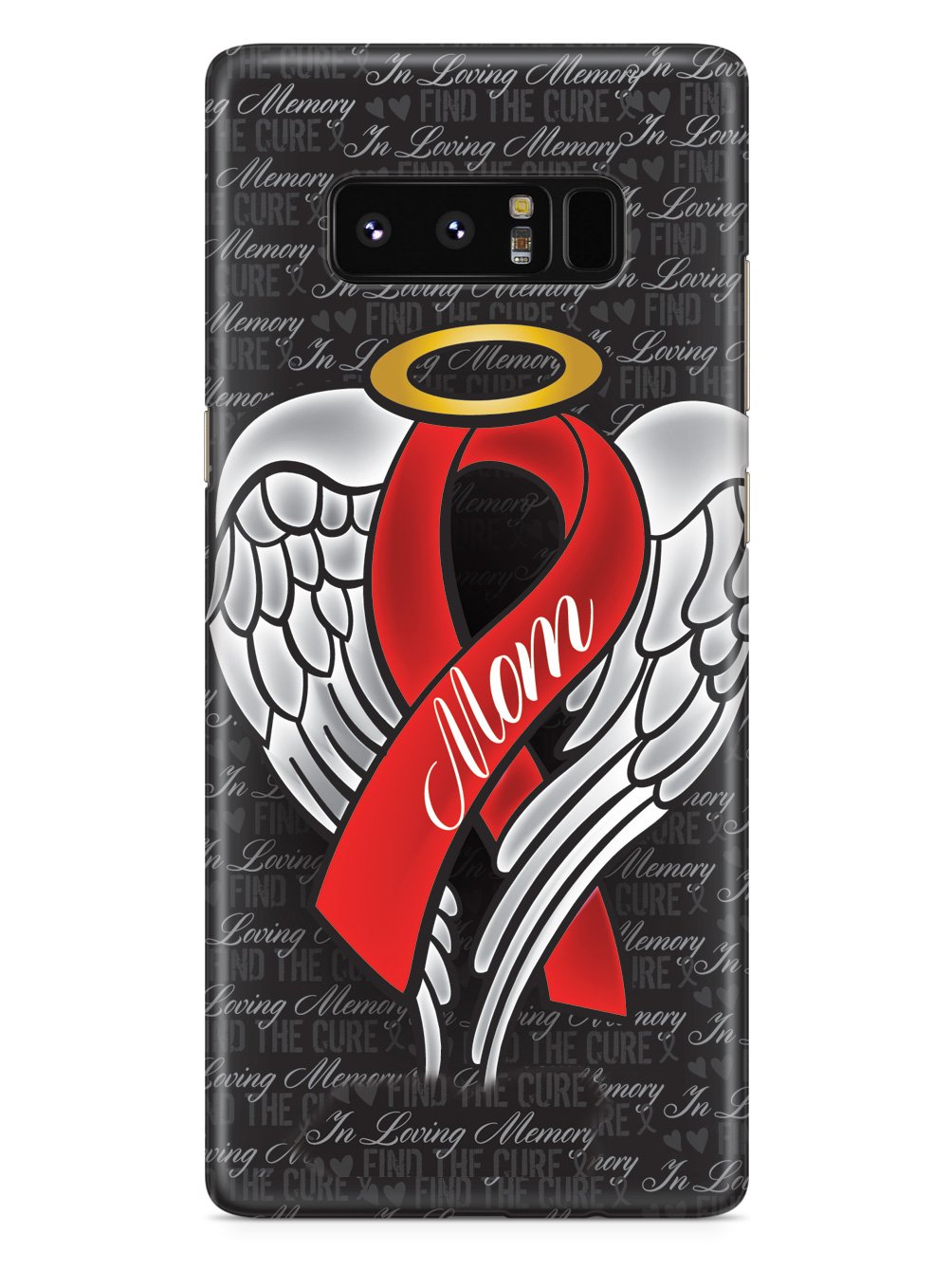 In Loving Memory of My Mom - Red Ribbon Case