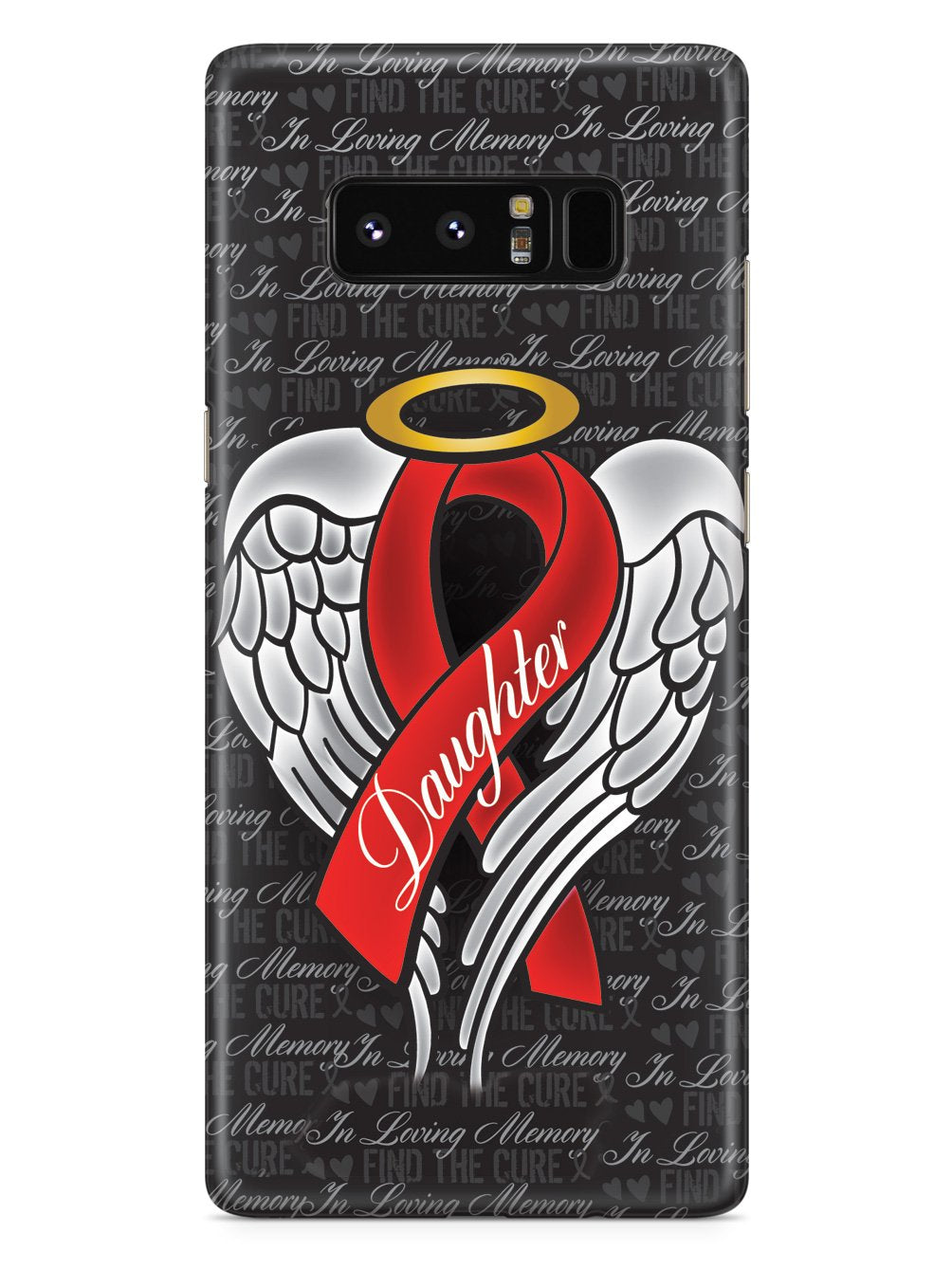 In Loving Memory of My Daughter - Red Ribbon Case