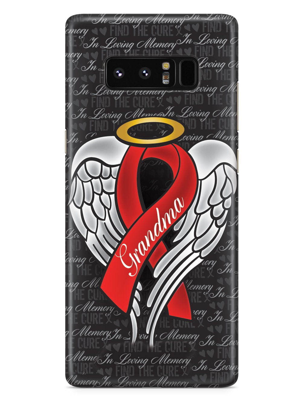 In Loving Memory of My Grandma - Red Ribbon Case