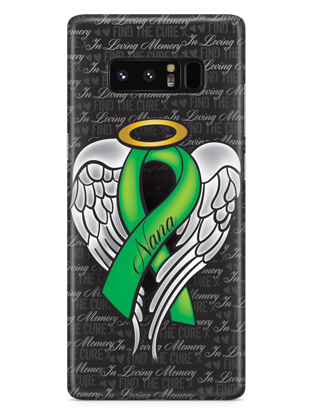 In Loving Memory of My Nana - Green Ribbon Case