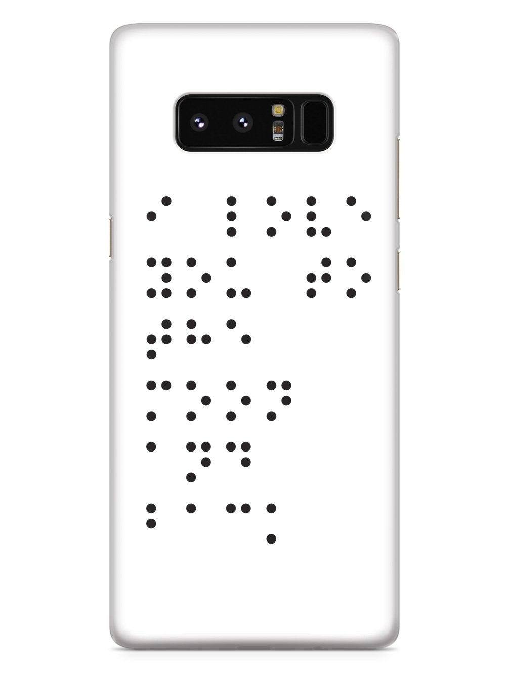 I Love You To The Moon and Back - Braille - White Case