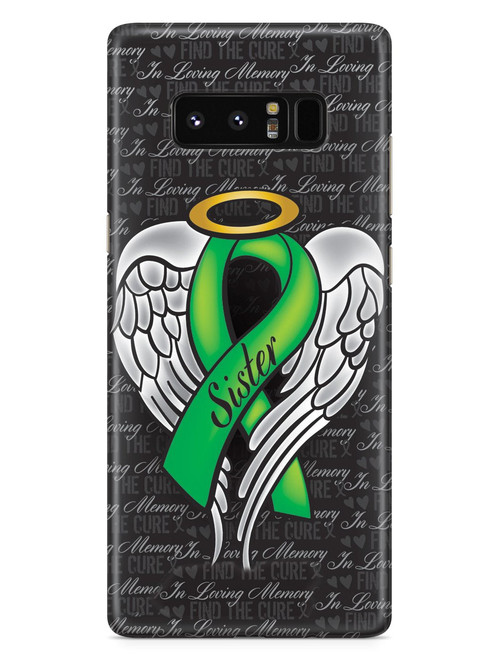 In Loving Memory of My Sister - Green Ribbon Case