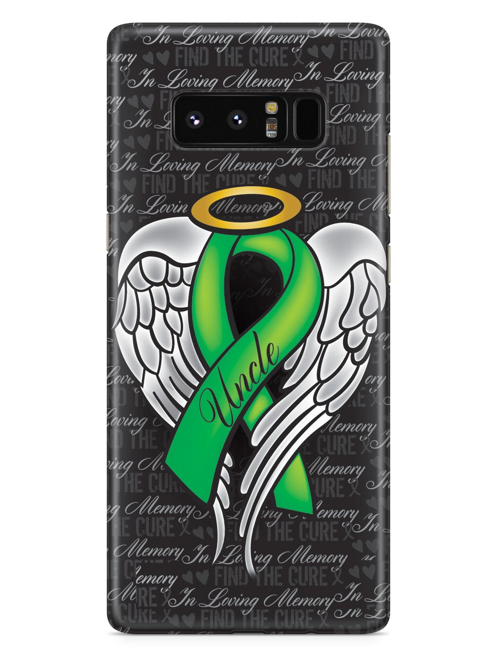 In Loving Memory of My Uncle - Green Ribbon Case
