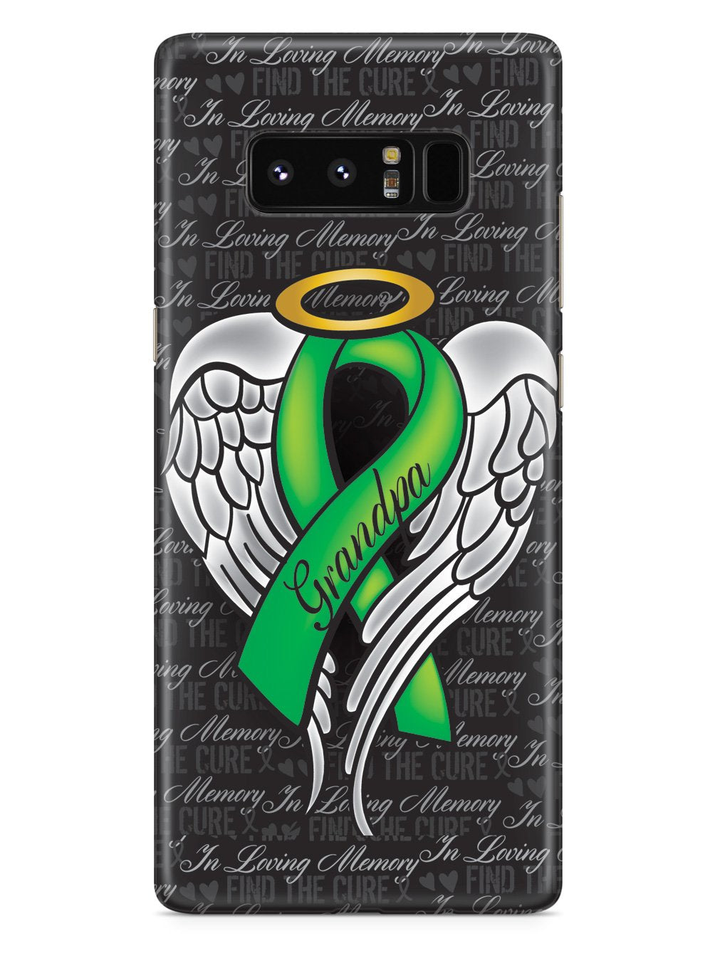 In Loving Memory of My Grandpa - Green Ribbon Case