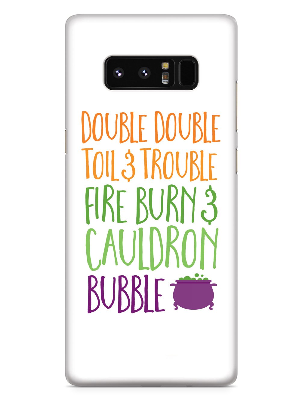 Double Double, Toil and Trouble Case