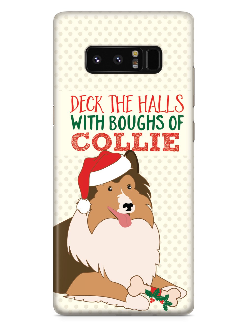 Deck The Halls With Boughs of Collie - Christmas Case