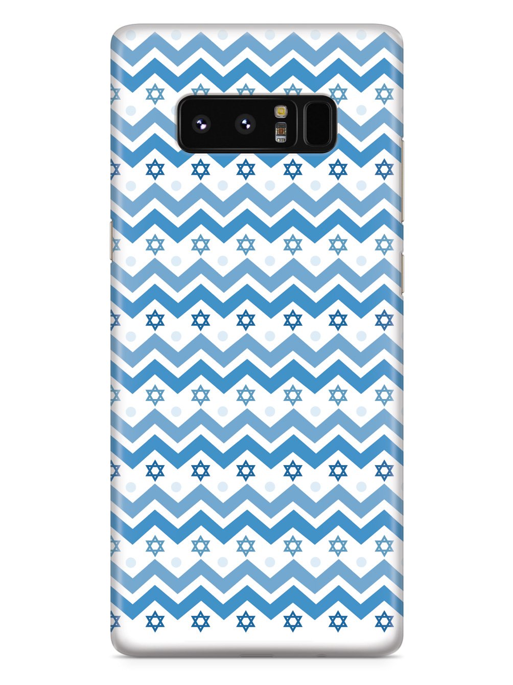 Hanukkah Chevron Pattern Case