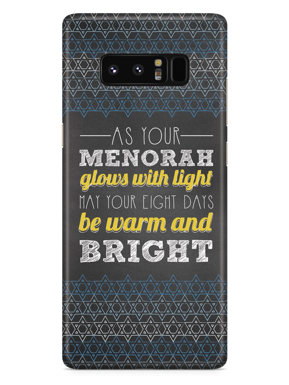 May Your Eight Days Be Warm and Bright - Hanukkah Case