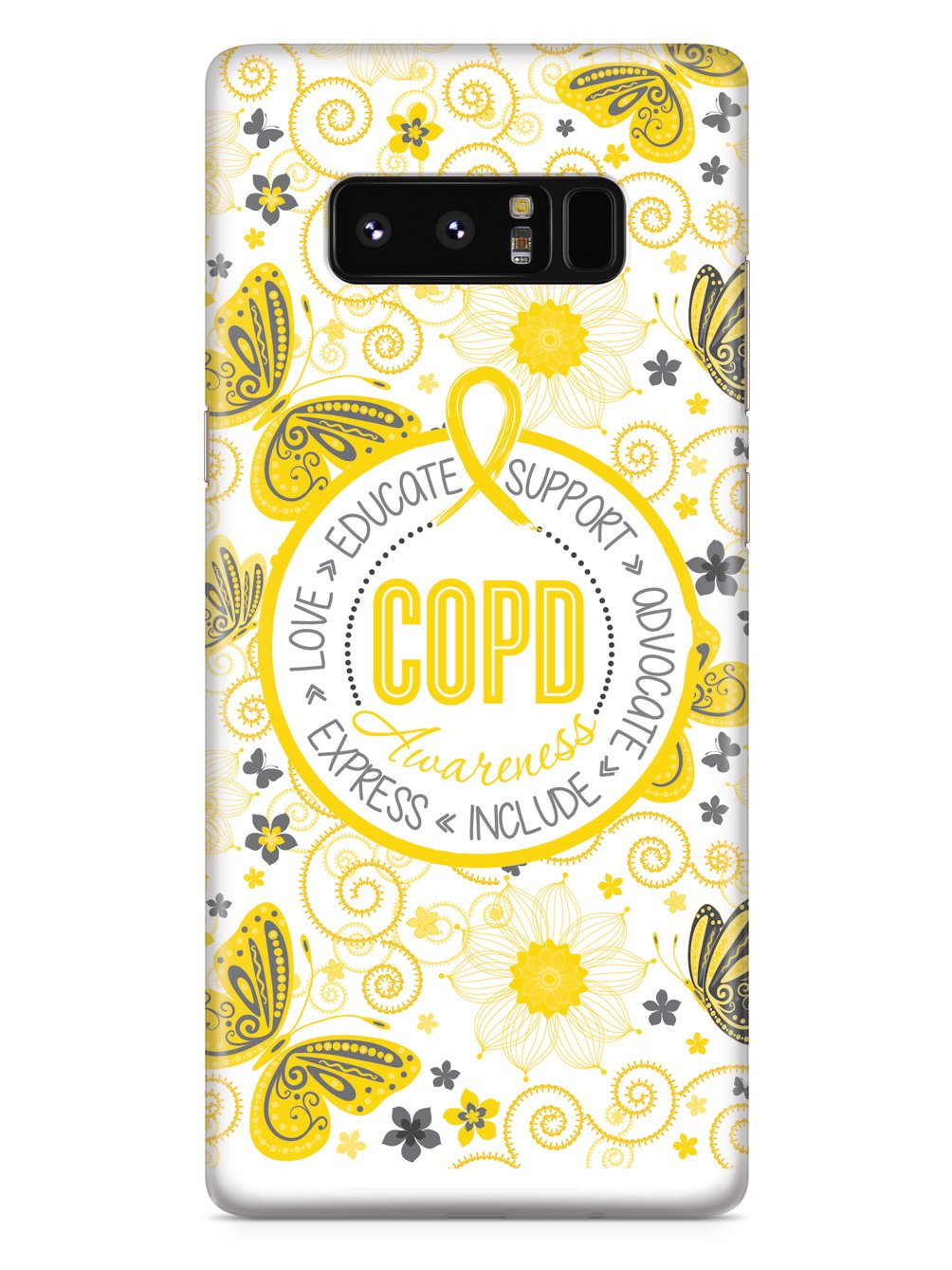 COPD - Butterfly Pattern Case