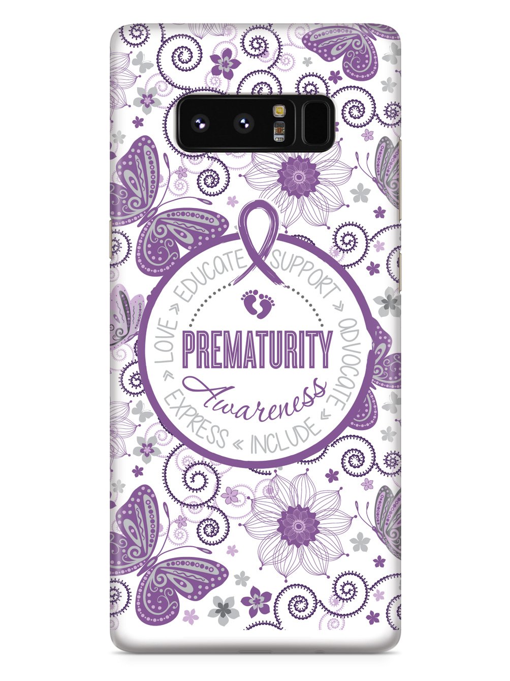 Prematurity - Butterfly Pattern Case