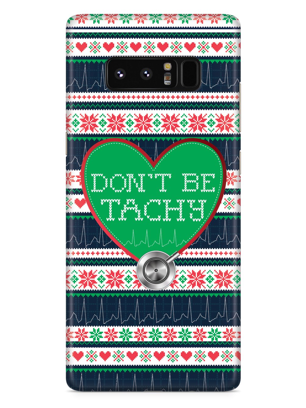 Don't Be Tachy - Nurse - Christmas Colors Case