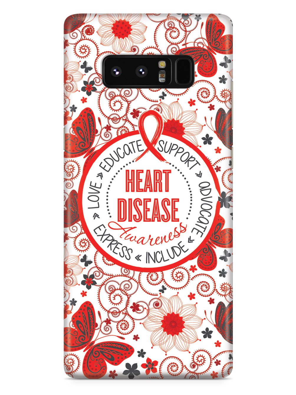 Heart Disease - Butterfly Pattern Case