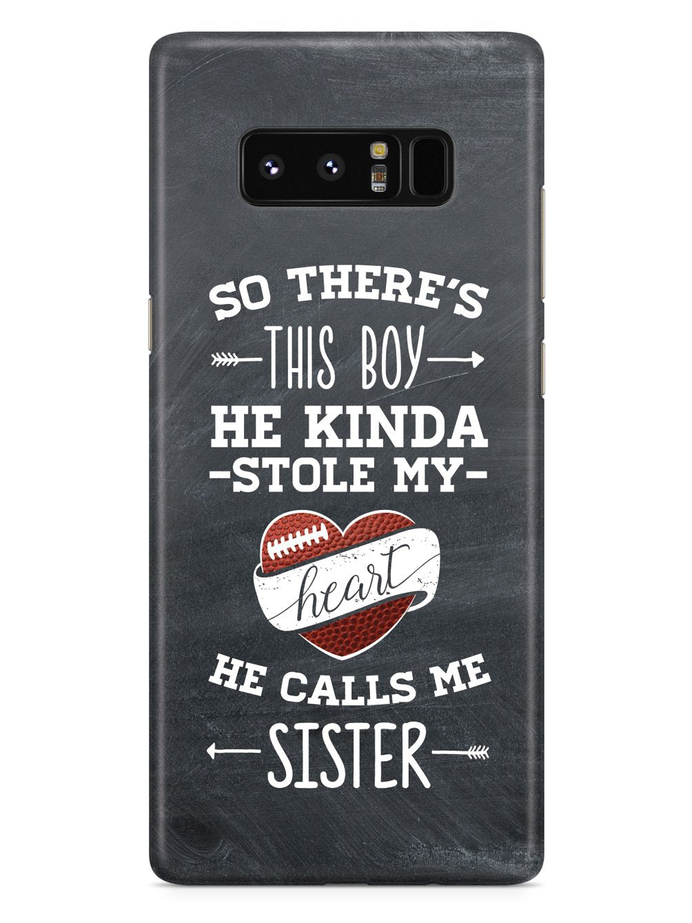 So there's this Boy - Football Player - Sister Case