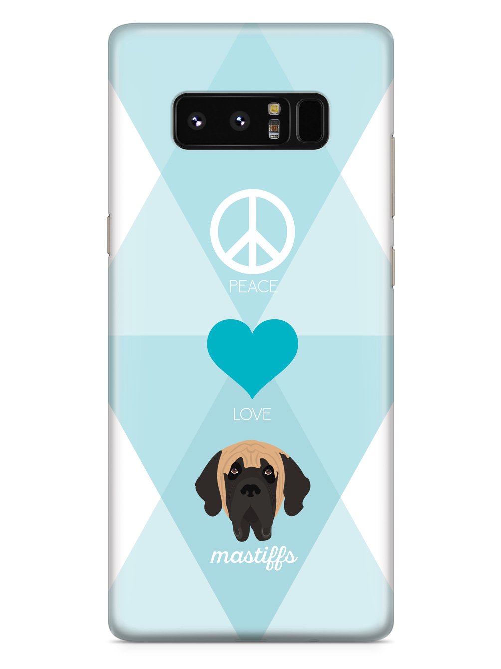 Peace, Love & Mastiffs Case