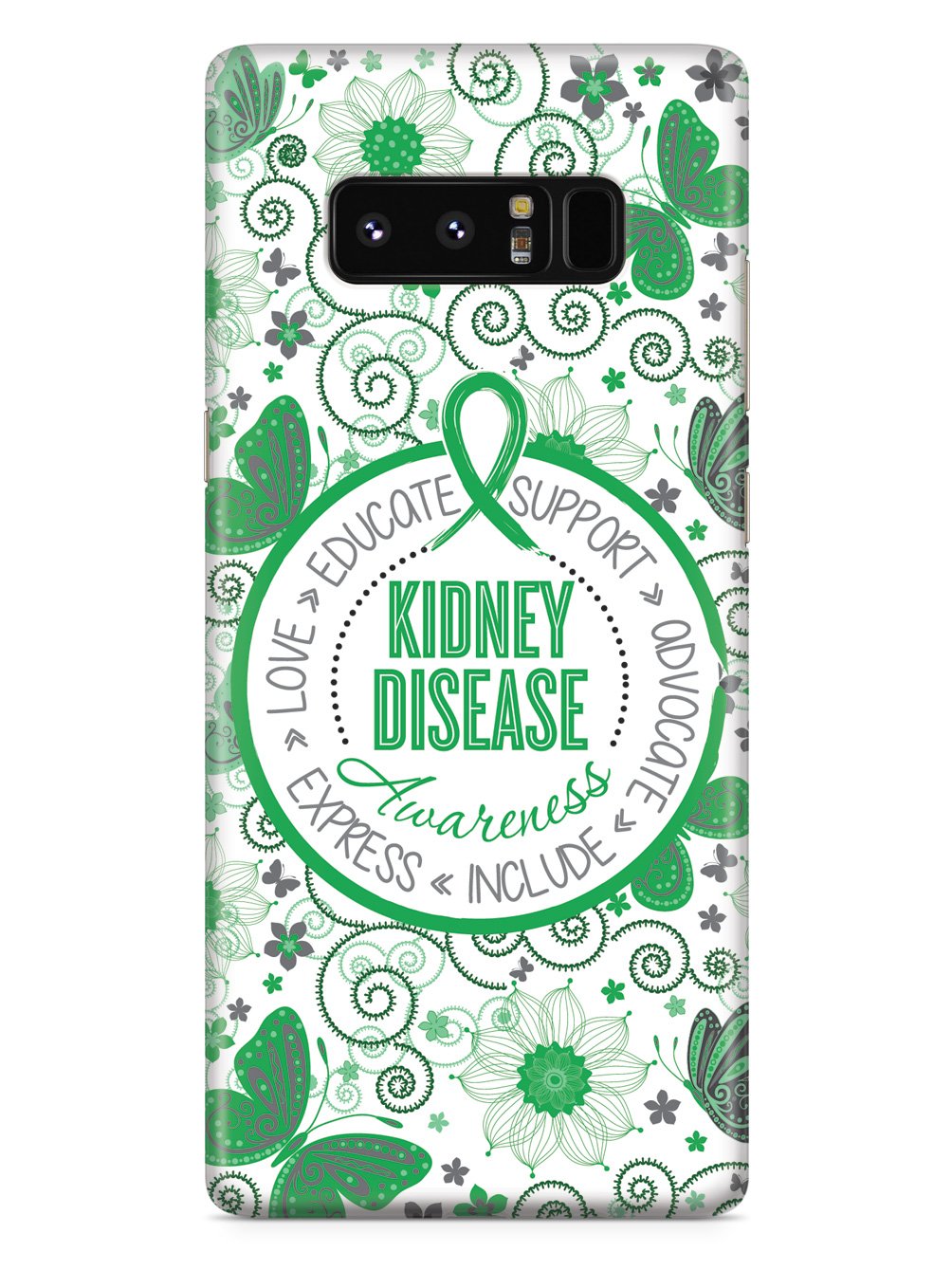 Kidney Disease - Butterfly Pattern Case