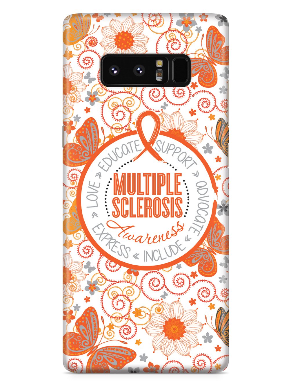 Multiple Sclerosis - Butterfly Pattern Case