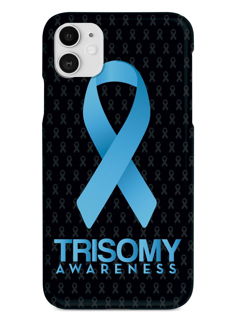 Trisomy Awareness - Awareness Ribbon - Black Case