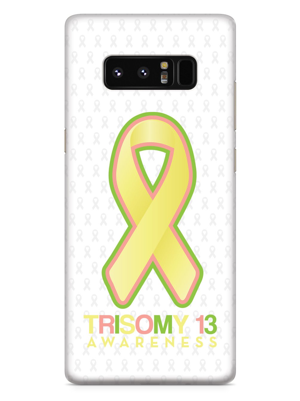 Trisomy 13 - Awareness Ribbon - White Case