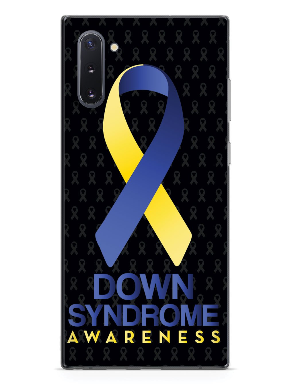 Down Sydrome - Awareness Ribbon - Black Case