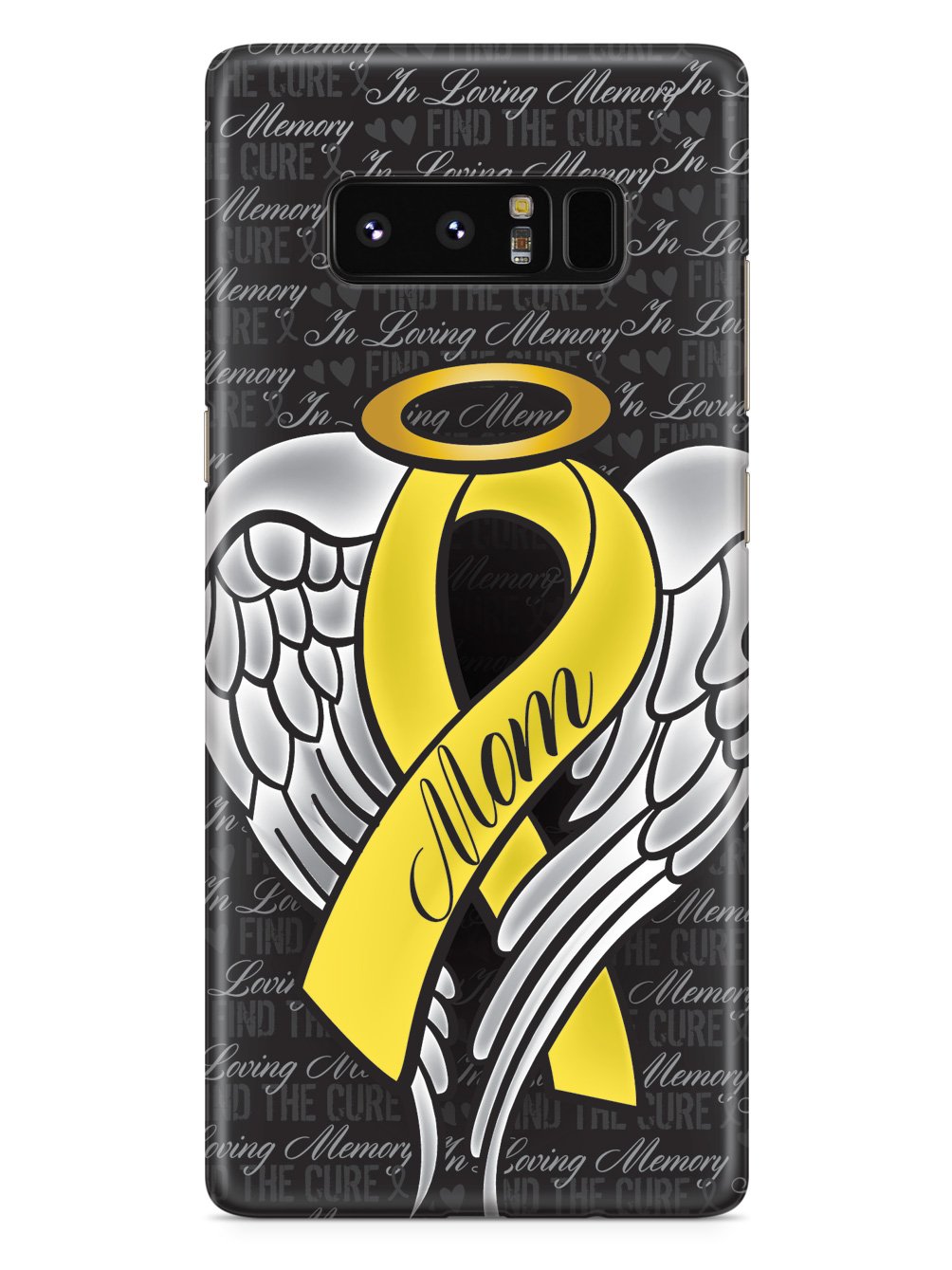 In Loving Memory of My Mom - Yellow Ribbon Case