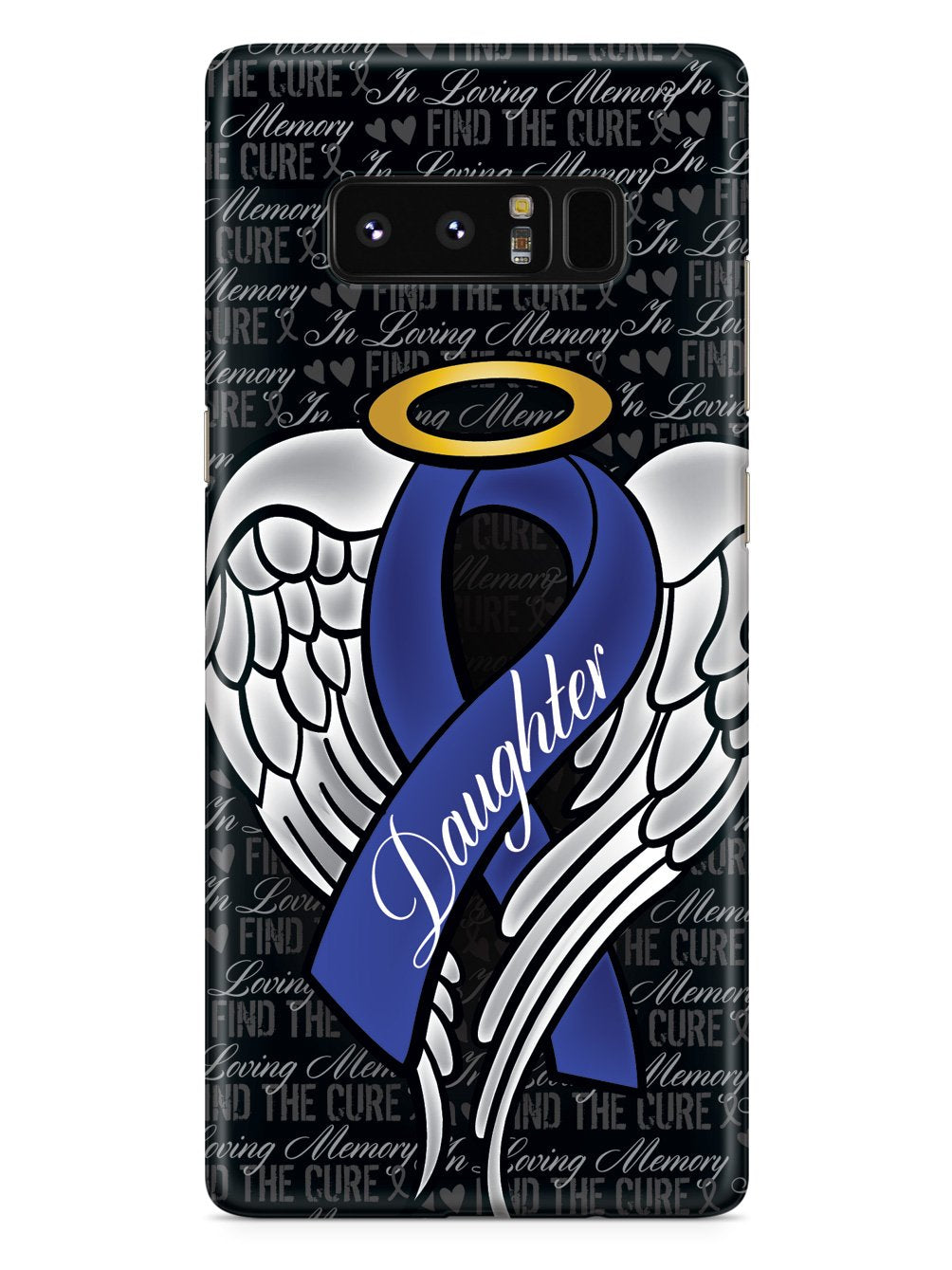 In Loving Memory of My Daughter - Blue Ribbon Case