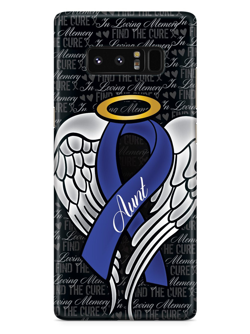 In Loving Memory of My Aunt - Blue Ribbon Case