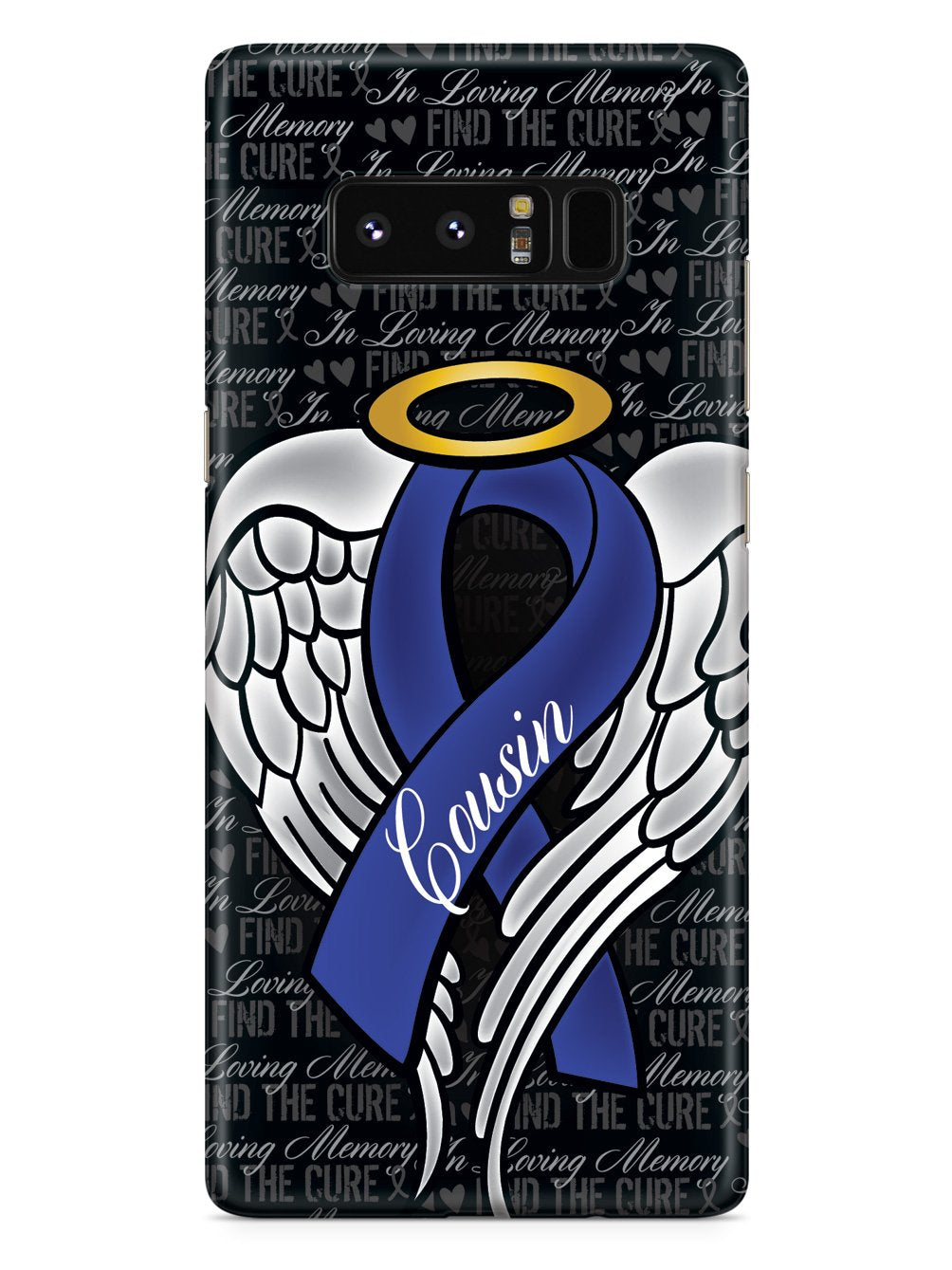 In Loving Memory of My Cousin - Blue Ribbon Case