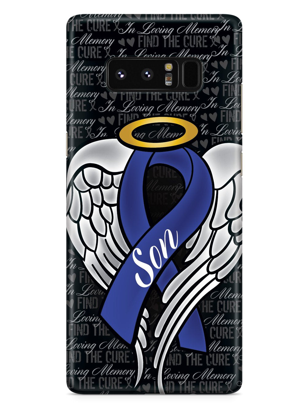 In Loving Memory of My Son - Blue Ribbon Case