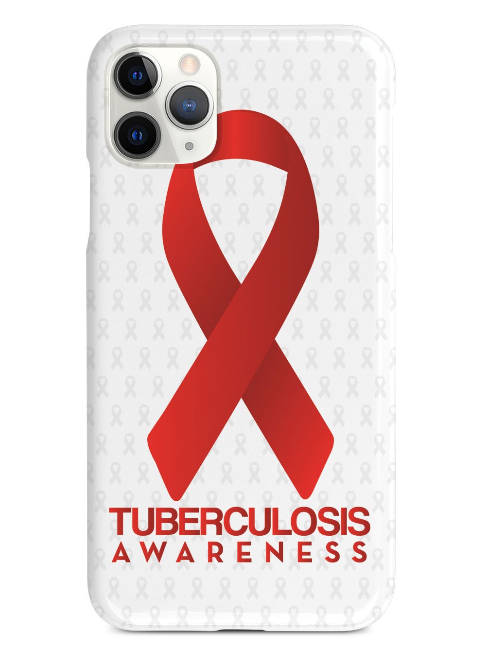 Tuberculosis - Awareness Ribbon - White Case