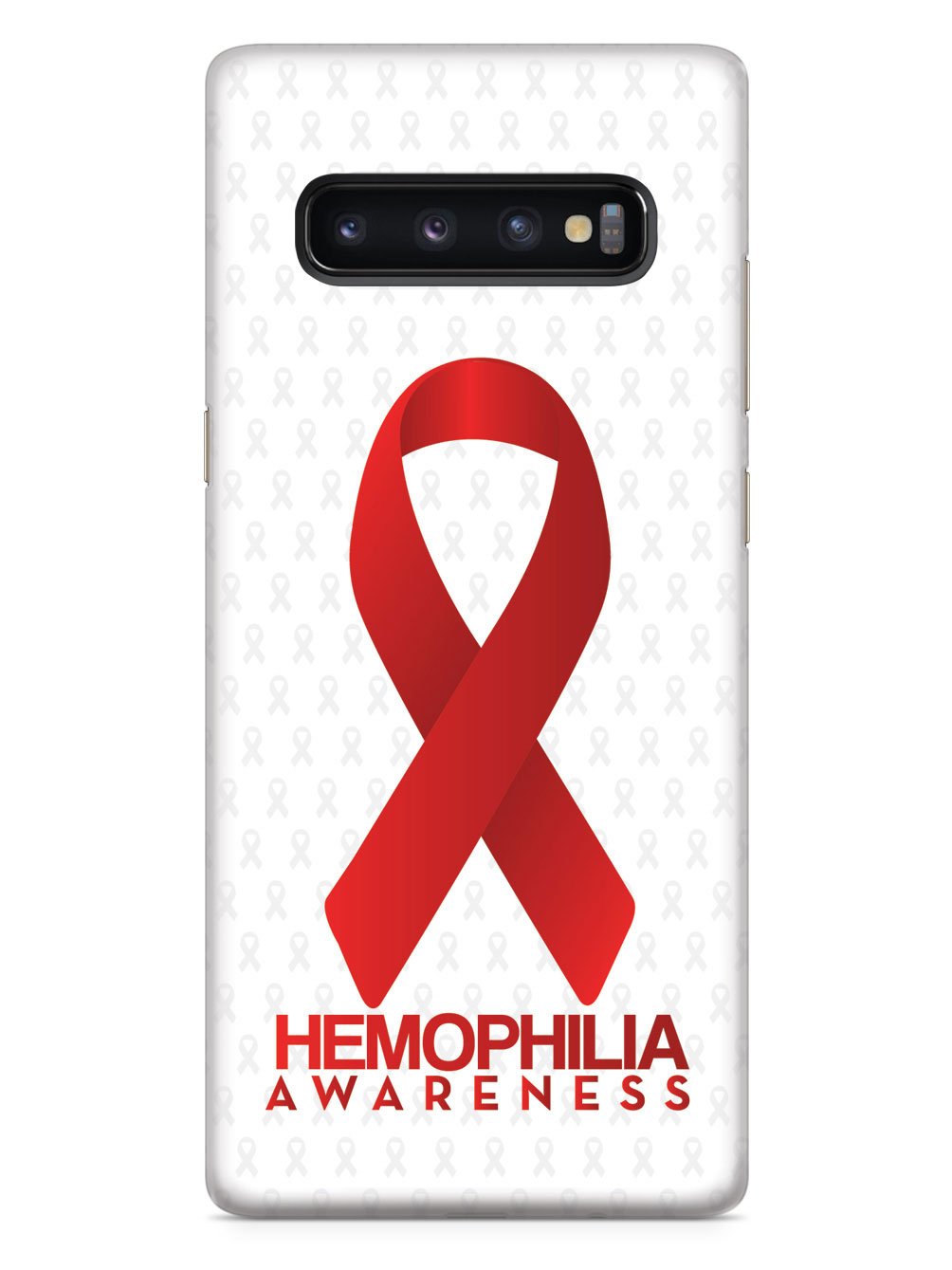 Hemophilia - Awareness Ribbon - White Case