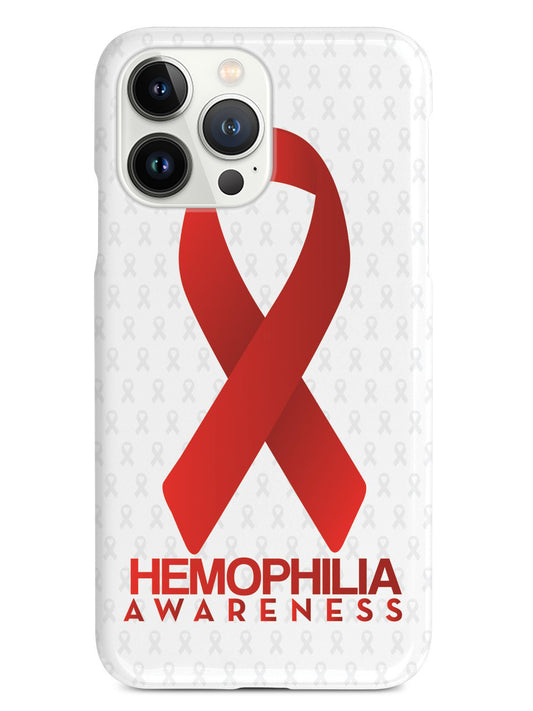 Hemophilia - Awareness Ribbon - White Case