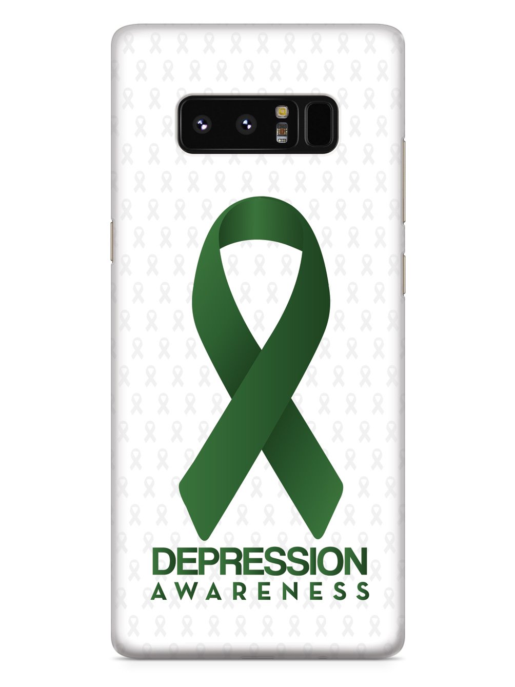 Depression - Awareness Ribbon - White Case