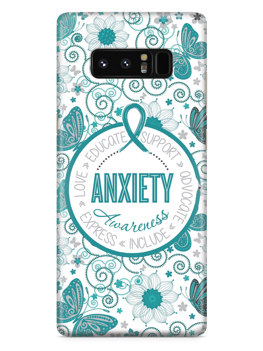 Anxiety - Butterfly Pattern Case