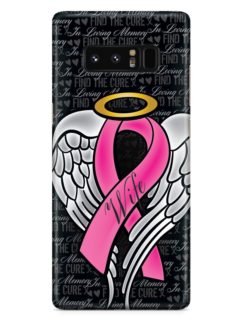In Loving Memory of My Wife - Pink Ribbon Case