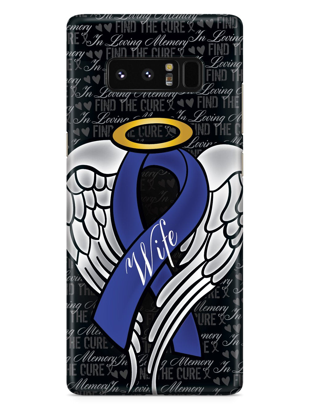 In Loving Memory of My Wife - Blue Ribbon Case